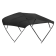 Bimini Top Onyx 215 x 156 x 252 cm; Black; Tube Ø 25 mm
