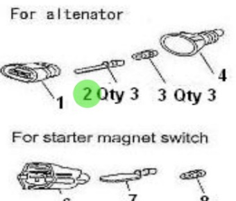 Nanni Diesel 970312354 - Connector Connection for T4.155 and 4.380TDI Engines