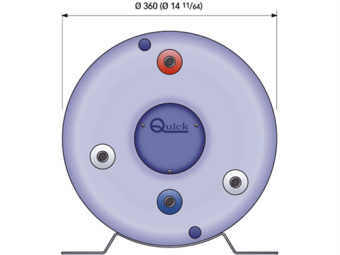 Quick B3 Boiler 40 Liter 220V/800 W
