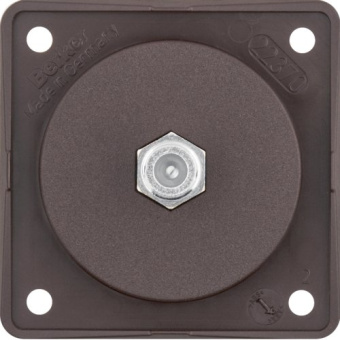 Berker Brown Antenna Socket - Satellite