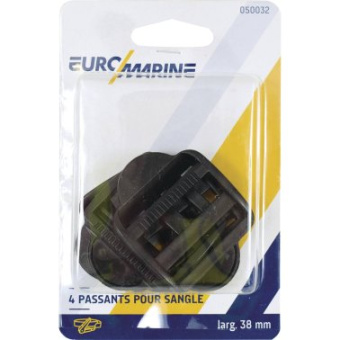 Euromarine Strap Loop 38mm - Blister Pack of 4