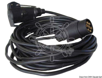 Osculati Boat Trailer Extension Cables with European Connectors