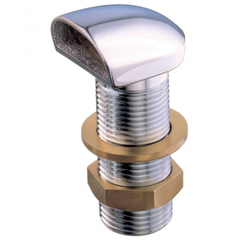 Guidi Scupper "Space" Series, Chromed Brass, BSPP