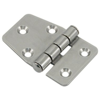 Euromarine Semi-hexagonal Stainless Steel Hinge - Captive Pin