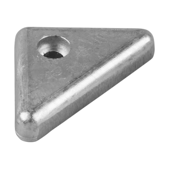 Tecnoseal 00717 - Volvo Penta Triangle Anode Plate For SX, DPX, XDP-B