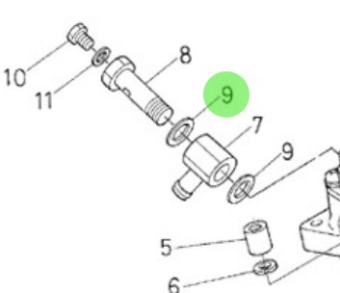 Nanni Diesel 970307610 - Copper Gasket for Injection and Feed Pump Systems