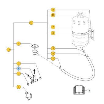 Vetus 08-01188 - Bypass Tube