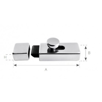 Marine Town AISI 316 Spring Door Bolt
