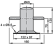 Vetus ACHIL110 - Bollard Type ACHIL