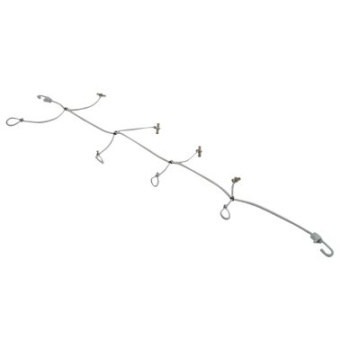 Euromarine Multi-Strand Bungee Sail Furler with Boxwood Toggles