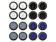 Wema 220027 - Multifunctional Display Round 3" NMEA2000 White/Black
