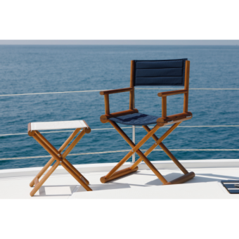 Marine Business Ecru Folding Stool 45x36x46 cm