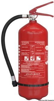 Osculati 31.451.05 - Solas Powder Extinguisher 6 kg MED