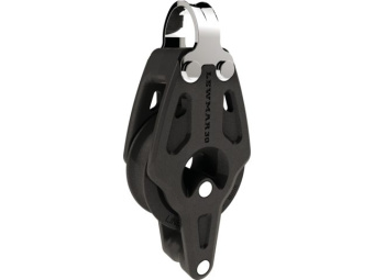Lewmar 29901314BK - Control Block Single With Bracket And Becket 30mm