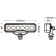 Mantagua Floodlight LED Brehat - 1500LM 12-36V (IP67) (Beam Angle 40°) Mantagua Floodlight LED Brehat - 1500LM 12-36V (IP67) (Beam Angle 40°)