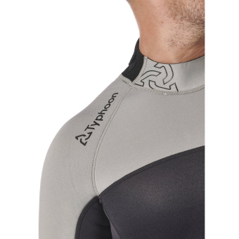 Plastimo P203221 - Essential 3/2mm Neoprene Wetsuit - Men's Shorty Black/Grey Size L