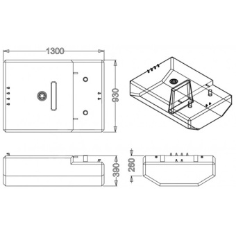 SIC Fuel Tank 370L