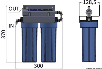 Osculati 50.247.10 - Water Purifier, 12/24V
