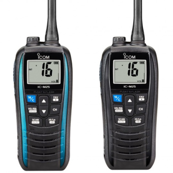 IC-M25 VHF Icom Portable Color Black