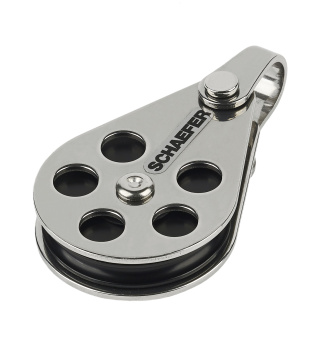 Schaefer 33-05 Stainless Steel Wire Block With Aluminum Sheave 51 mm