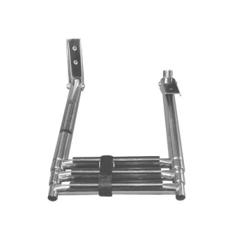 Lalizas 70610 - Stainless Steel Telescopic Boarding Ladder 3 Step 330x860mm
