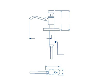 Whale GP0650 - Hand Pump V Fresh Std MK6