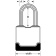 Master Lock Padlock Laminated 48mm (3 pcs)