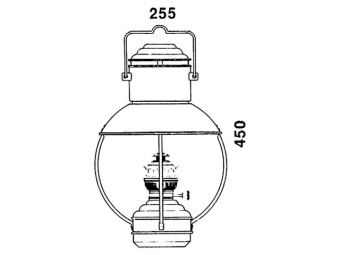 DHR 8201/E - Trawler Lamp Electrical