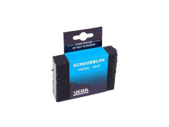 Veba Sanding Block Medium/Coarse 10x7x2.5 cm