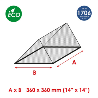 Waterline Design 1711 - Mosquito Net For Std. Hatch 620x620mm ECO, Throw Over