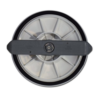 Inspection Lid Nautylus Overflowable; Ø200mm Black
