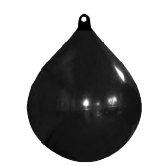 Allpa Solid Head Buoy, Ø550, L=730mm, Black With Black Head (Size 3)