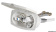 Osculati New Edge White Door Boat Shower with Boris Mixer and Push-Button Shower Head 180x105 mm with Stainless Steel Hose 4 meter - 15.158.21