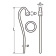 Stainless Steel Slip Hook for Turnbuckle M8 Stainless Steel Slip Hook for Turnbuckle M8