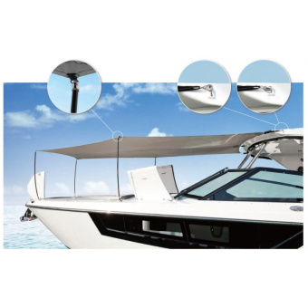 Marine Town 0506851 - Pole For Sunshade System 1.215 m