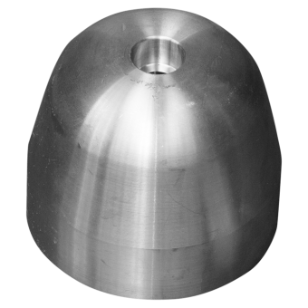 Tecnoseal 01045 - Zinc Leopard Propeller Nut