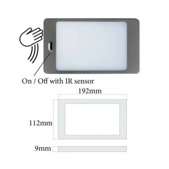Casolux Cabinet Lighting with IR Sensor 6W 10-16V 3000K IP20