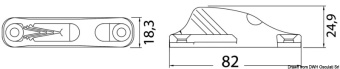 Osculati 56.702.00 - CLAMCLEATS CL 702