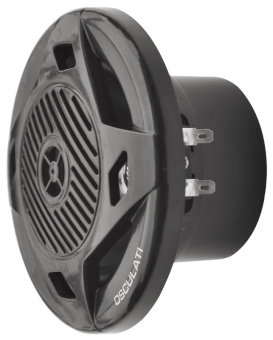 Osculati 29.741.02 - Dual Cone Loudspeakers 3" 2x20 W Black