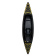 Vetus YVKAYAK1P - Inflatable Kayak "Brazos 1", Black, 1 Pers. 350X85Cm, Complete Set