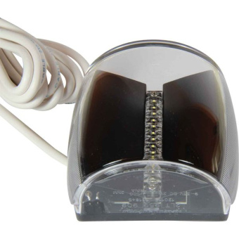 Hella Marine 2LT 959 909-501 NaviLED PRO Stern White LED Navigation Light (Black / MED)