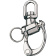 Ronstan RF6111 Swiveling Small Bail Trunnion Snap Shackle 70mm