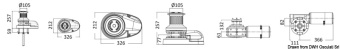 Osculati 02.566.12 - Lewmar V6 Low Winch 12 Mm