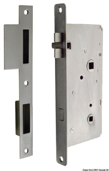 Osculati 38.203.71DX - Chromed Brass Vibration Dampening Lock Right