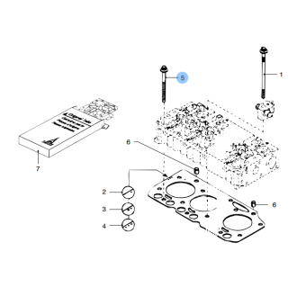 Vetus VD60755 - Cylinder Head Bolt DT44/66