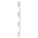 Allpa Plastic Hatch, 606x357mm, 2x Handle, 180°, White