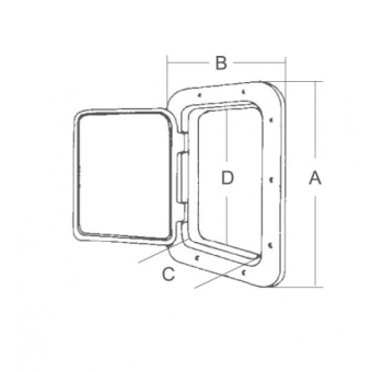 CAN-SB Hatches 520X470 mm