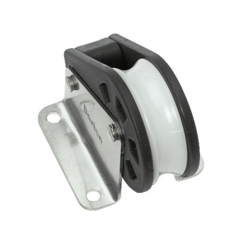 Barton N11150 - Single Upright Block Size 1 30mm – Ball Bearing, Ø30mm Sheave, Max Rope 8mm