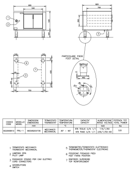 Baratta FRIL-1 Marine Hot Cabinet