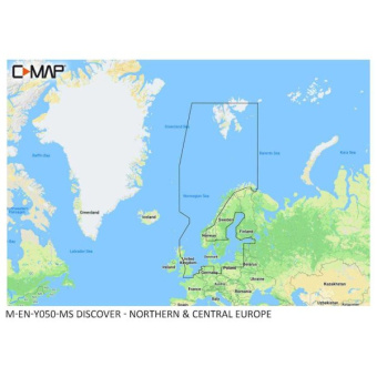 C-MAP Discover - Northern & Central Europe
